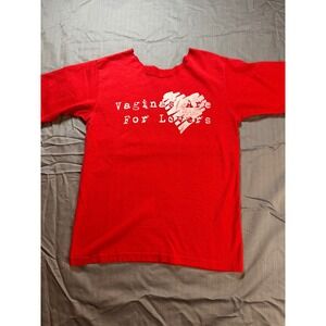 Vagina Monologues '06 Georgetown University Graphic Shirt Women's Small Feminist